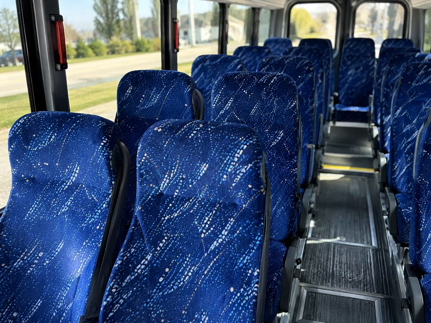 18 passenger minibus inside