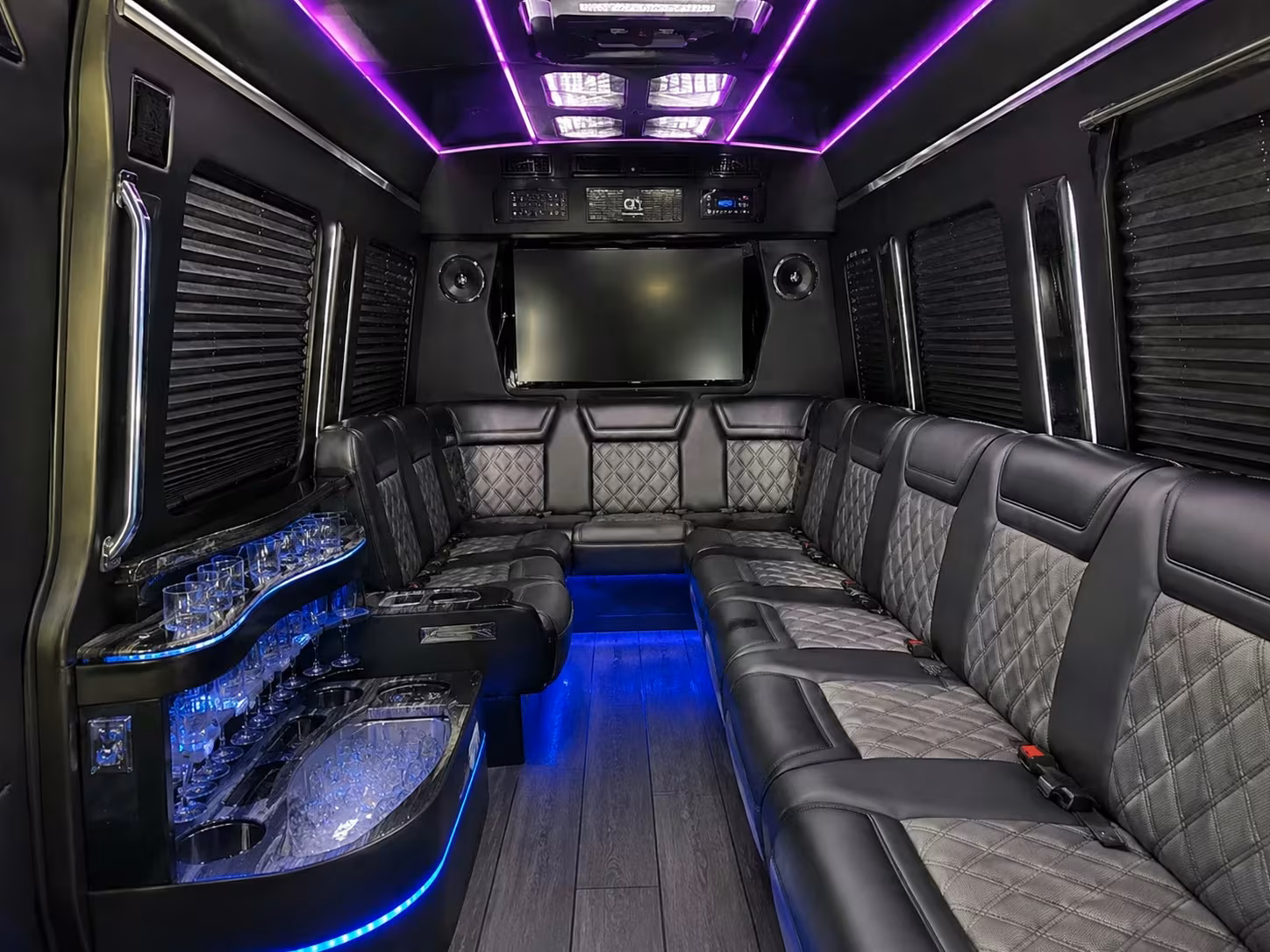 bus rental options for clifton trips