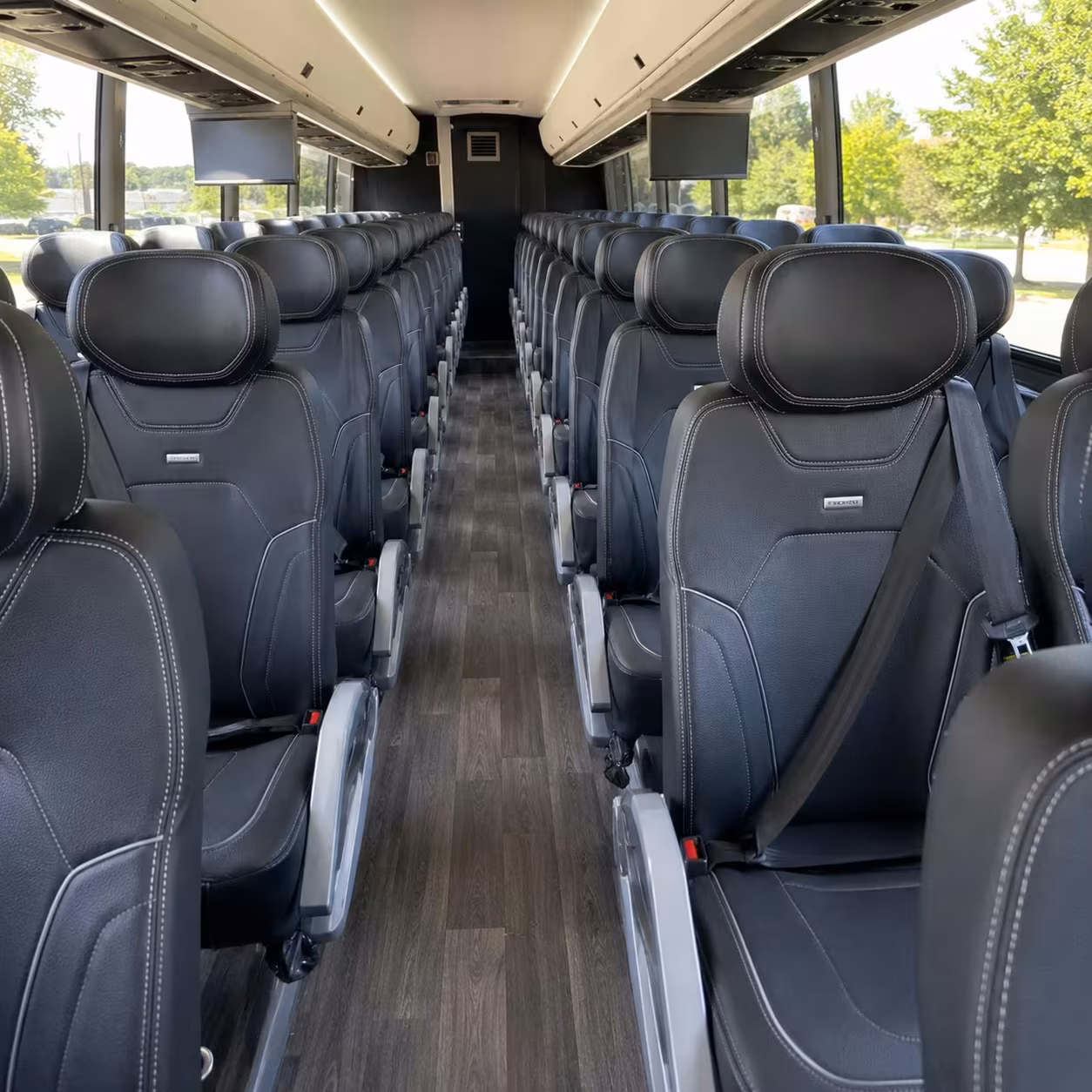 clifton charter bus interior gallery