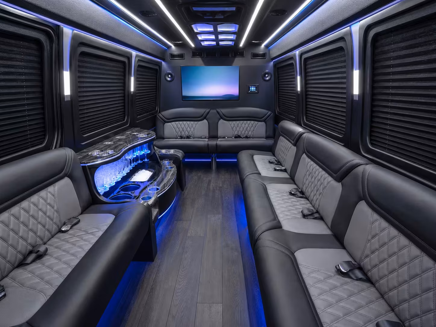 sprinter limousine inside