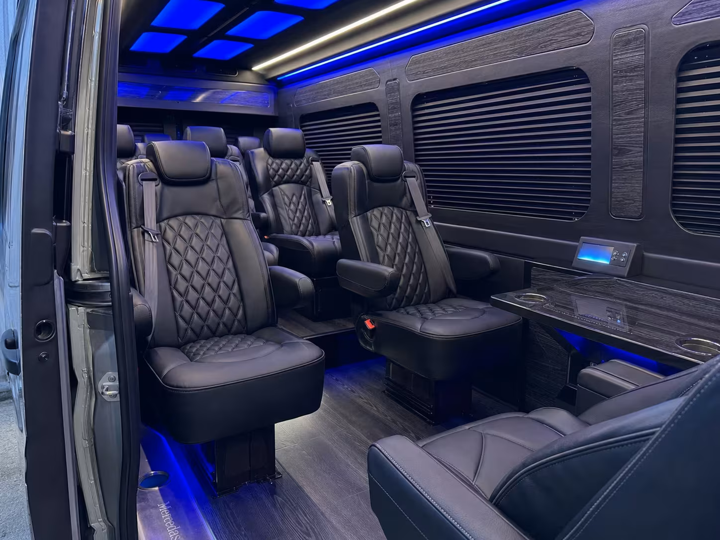 sprinter van transportation for groups and events across clifton