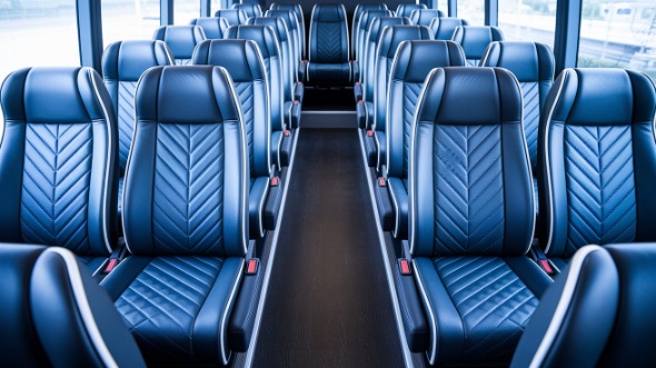 clifton 15 passenger minibus inside
