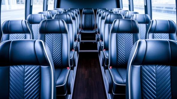 clifton 20 passenger minibus inside