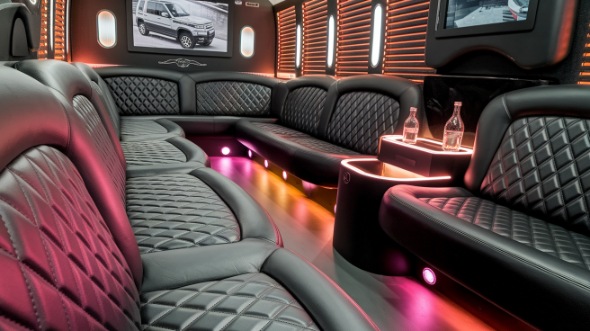 clifton sprinter limo rental inside