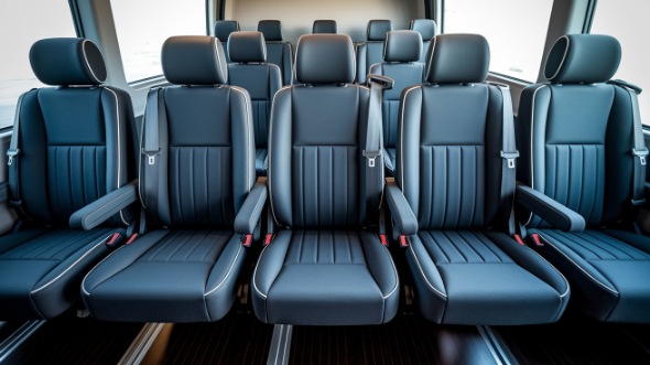 clifton sprinter van with driver inside
